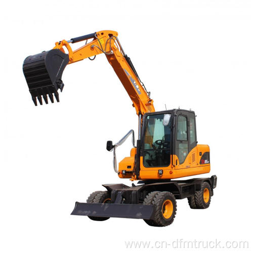 8 tons wheel excavator with 0.3CBM bucket